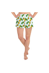 Groovy Grove Women's Athletic Short Shorts - Objet D'Art