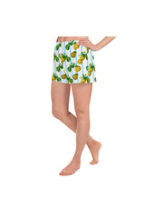 Groovy Grove Women's Athletic Short Shorts - Objet D'Art