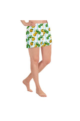 Groovy Grove Women's Athletic Short Shorts - Objet D'Art