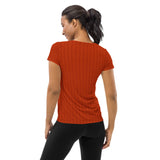 Autumn Angel Women's Athletic T-shirt - Objet D'Art