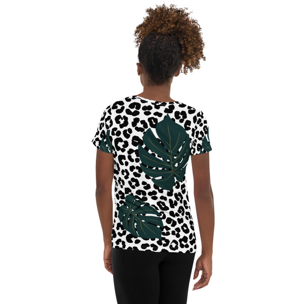 All-Over Print Women's Athletic T-shirt - Objet D'Art