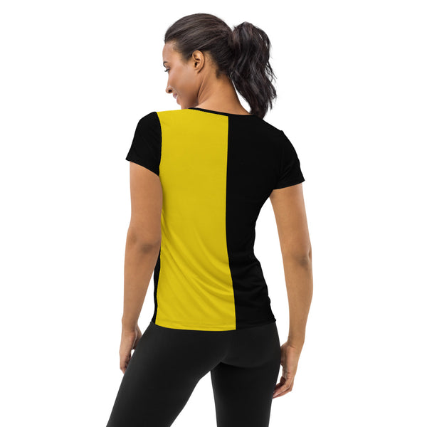 Souris Women's Athletic T-shirt - Objet D'Art