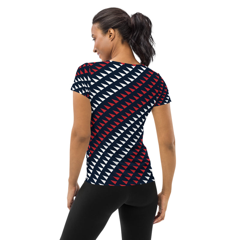 Cold Front Women's Athletic T-shirt - Objet D'Art