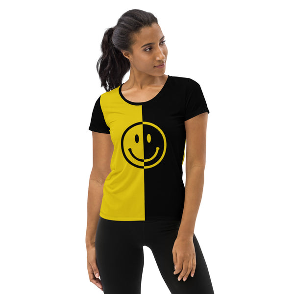 Souris Women's Athletic T-shirt - Objet D'Art