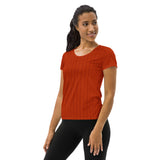 Autumn Angel Women's Athletic T-shirt - Objet D'Art