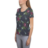 All-Over Print Women's Athletic T-shirt - Objet D'Art
