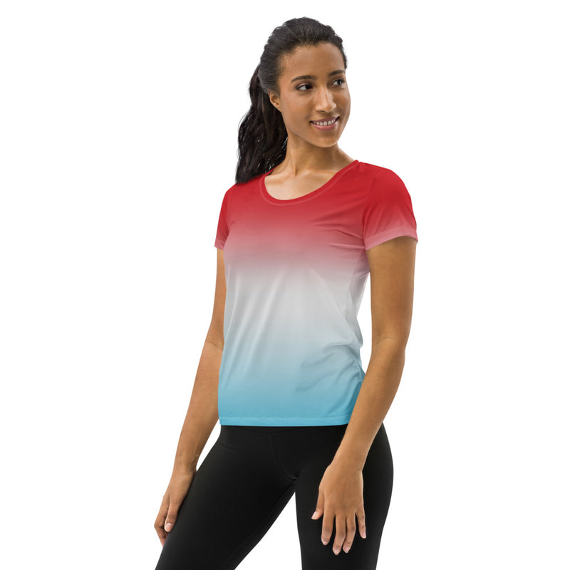 Bomb Pop Women's Athletic T-shirt - Objet D'Art
