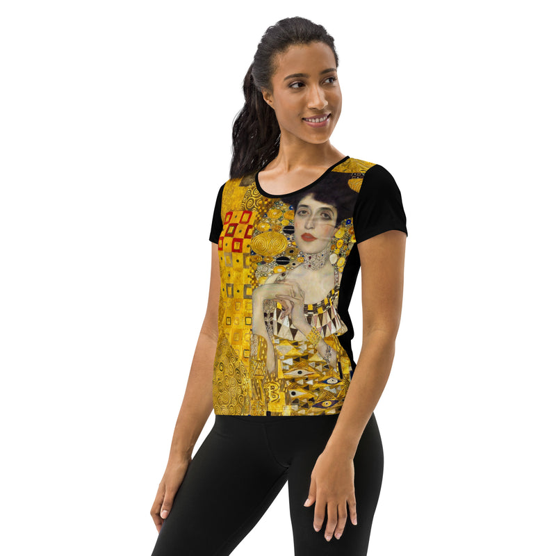 Klimt Women's Athletic T-shirt - Objet D'Art