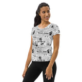 Women's Suffrage Women's Athletic T-shirt - Objet D'Art