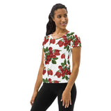 Colossal Raspberry Parfait Women's Athletic T-shirt - Objet D'Art