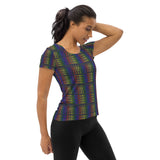Rainbow Love Women's Athletic T-shirt - Objet D'Art