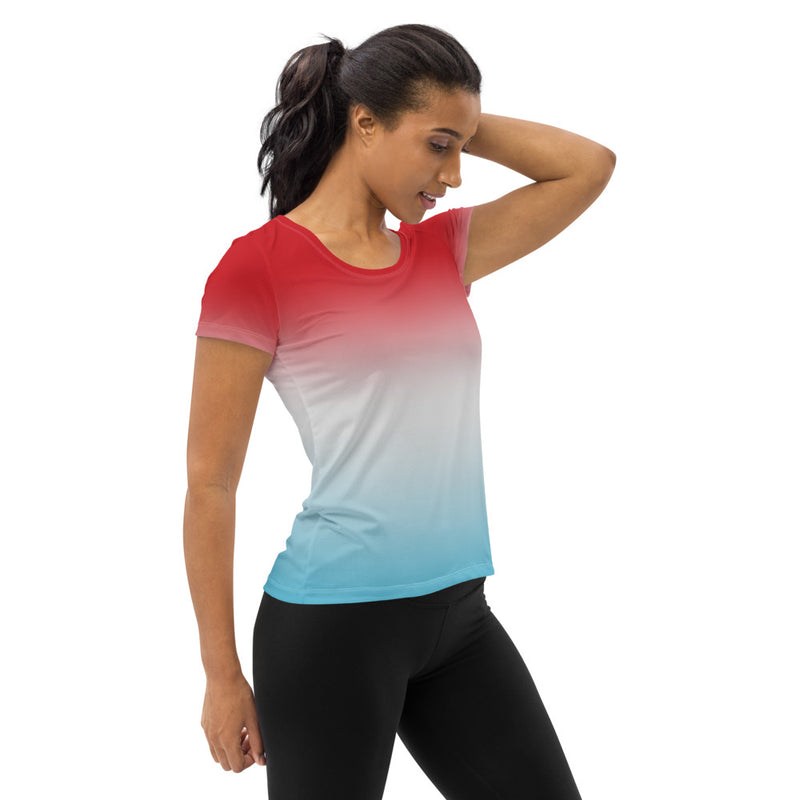 Bomb Pop Women's Athletic T-shirt - Objet D'Art