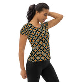 All-Over Print Women's Athletic T-shirt - Objet D'Art
