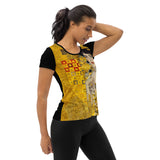 Klimt Women's Athletic T-shirt - Objet D'Art