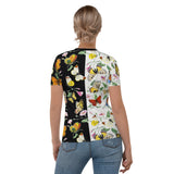 Kaleidoscope of Butterflies Women's T-shirt - Objet D'Art