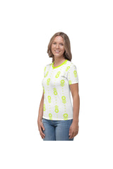 Neon Florals Women's T-shirt - Objet D'Art