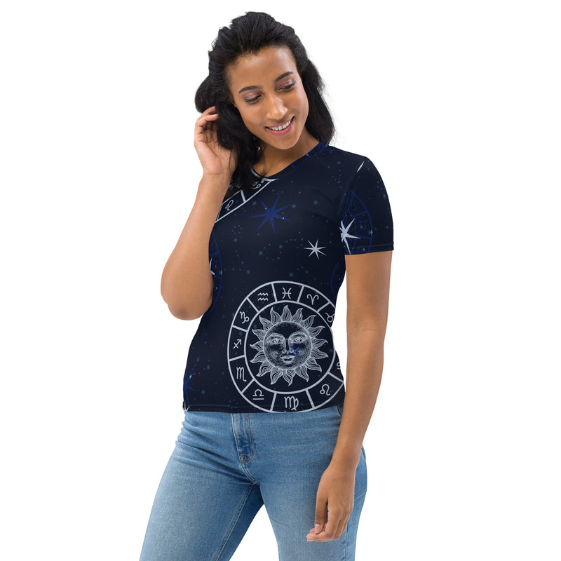 Astral Skies Women's T-shirt - Objet D'Art