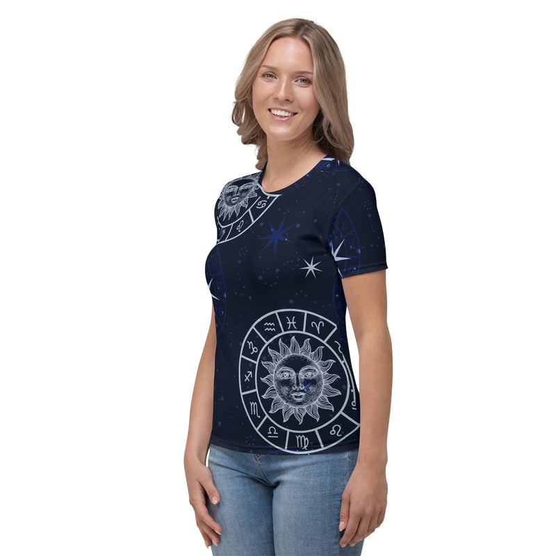 Astral Skies Women's T-shirt - Objet D'Art