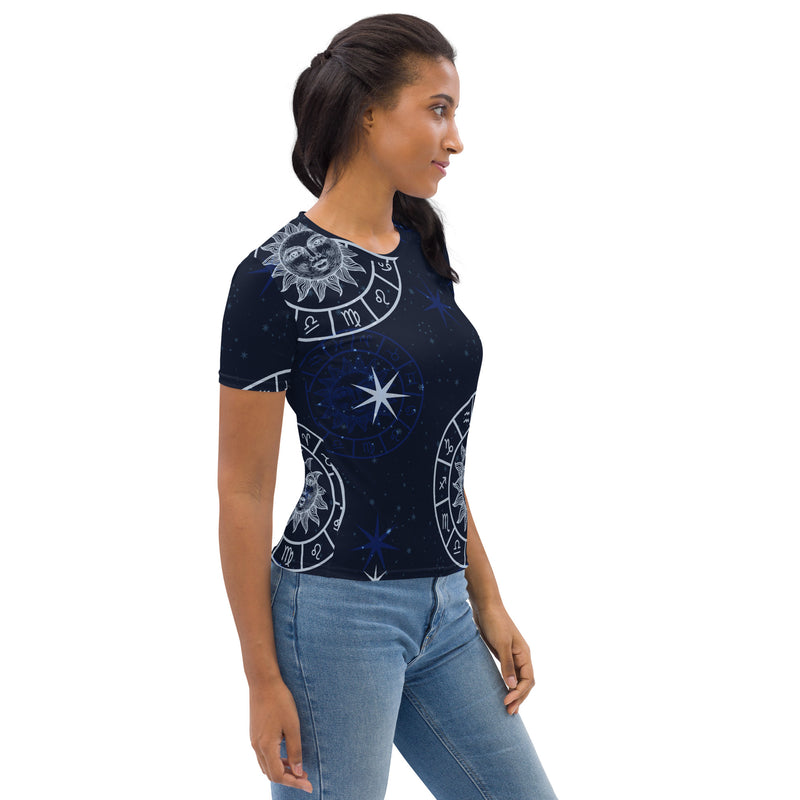Astral Skies Women's T-shirt - Objet D'Art