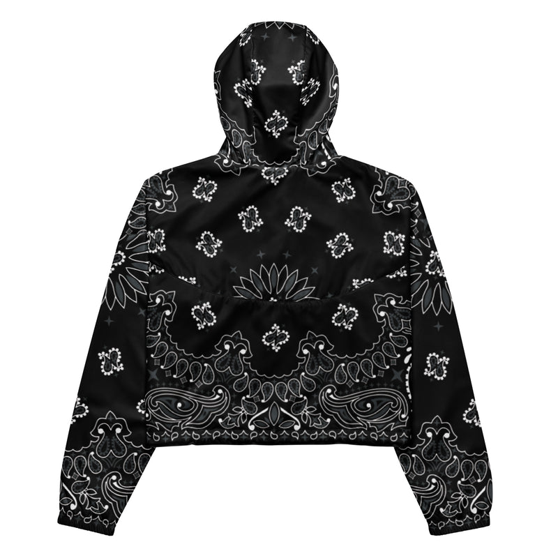 Women’s cropped windbreaker - Objet D'Art