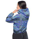 Women’s cropped windbreaker - Objet D'Art