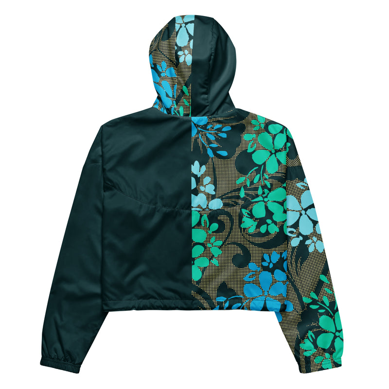 Women’s cropped windbreaker - Objet D'Art