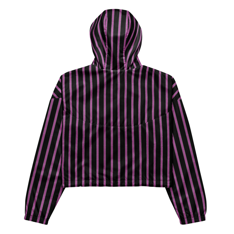 Women’s cropped windbreaker - Objet D'Art