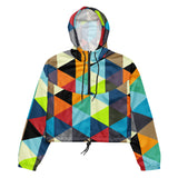 Women’s cropped windbreaker - Objet D'Art