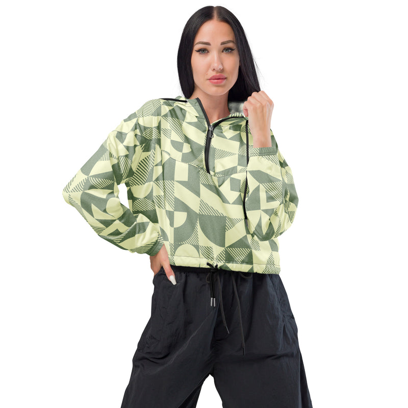 Women’s cropped windbreaker - Objet D'Art