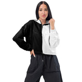 Women’s cropped windbreaker - Objet D'Art