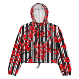 Women’s cropped windbreaker - Objet D'Art