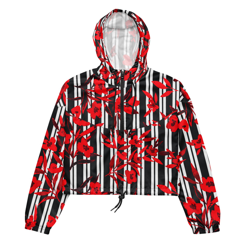 Women’s cropped windbreaker - Objet D'Art