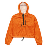 Turmeric Women’s cropped windbreaker - Objet D'Art