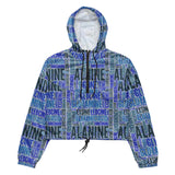 Women’s cropped windbreaker - Objet D'Art