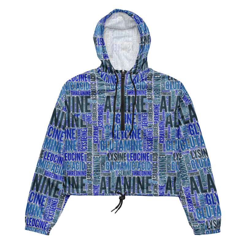 Women’s cropped windbreaker - Objet D'Art