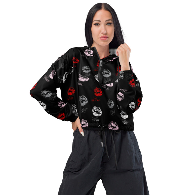 Women’s cropped windbreaker - Objet D'Art