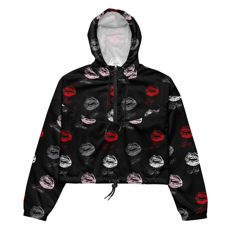 Women’s cropped windbreaker - Objet D'Art