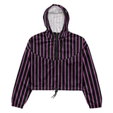 Women’s cropped windbreaker - Objet D'Art