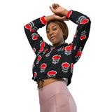 Women’s cropped windbreaker - Objet D'Art