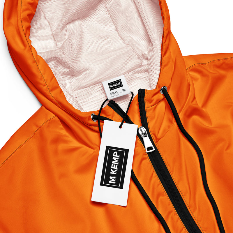 Turmeric Women’s cropped windbreaker - Objet D'Art