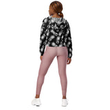 Bauhaus Pineapple Women’s cropped windbreaker - Objet D'Art
