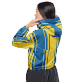 Women’s cropped windbreaker - Objet D'Art