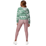 Winter Wonderland Women’s cropped windbreaker - Objet D'Art