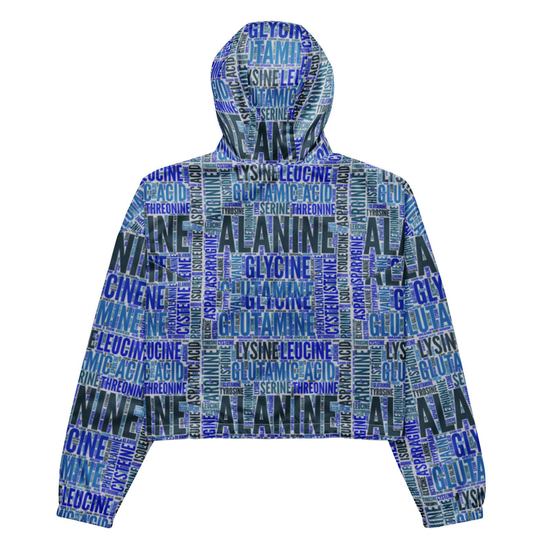 Women’s cropped windbreaker - Objet D'Art