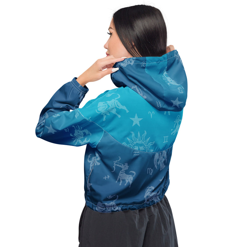 Women’s cropped windbreaker - Objet D'Art