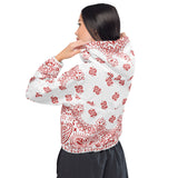 Bandana Art Women’s cropped windbreaker - Objet D'Art