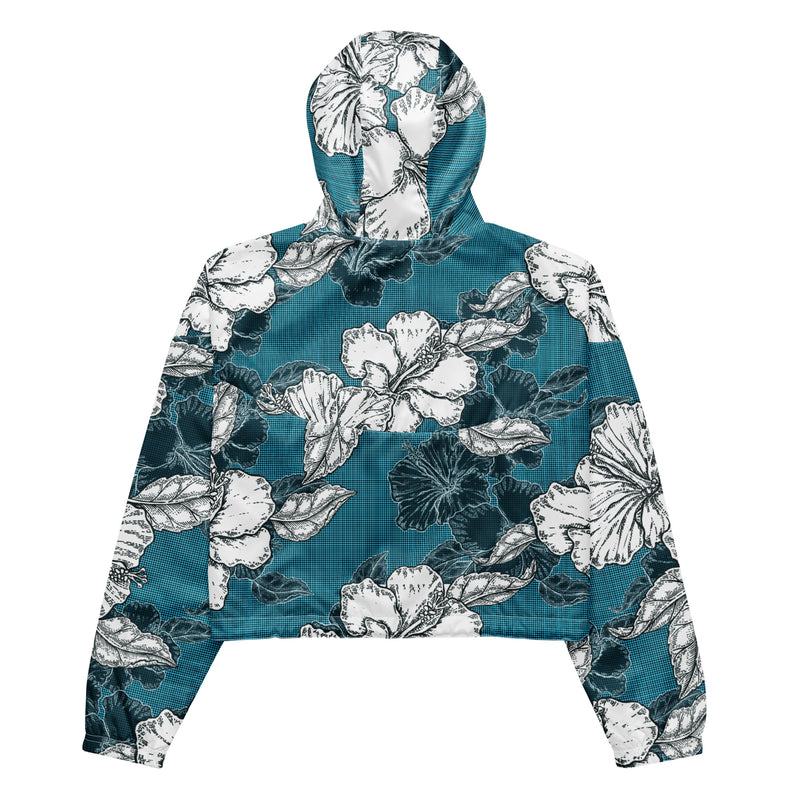 Women’s cropped windbreaker - Objet D'Art