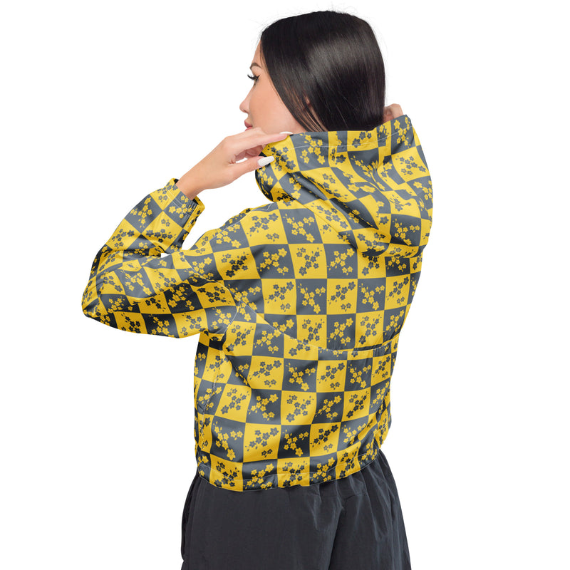 Women’s cropped windbreaker - Objet D'Art