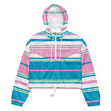 Women’s cropped windbreaker - Objet D'Art