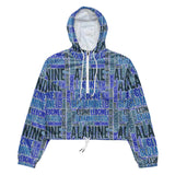 Women’s cropped windbreaker - Objet D'Art